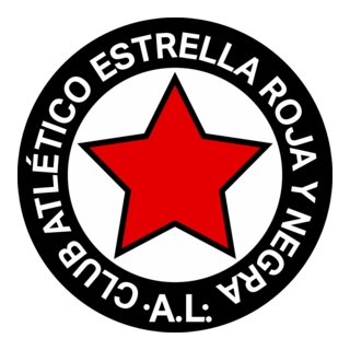 Club Atlético Estrella Roja y Negra Logo PNG Vector