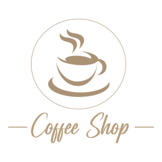 Coffee Shop Logo PNG Vector