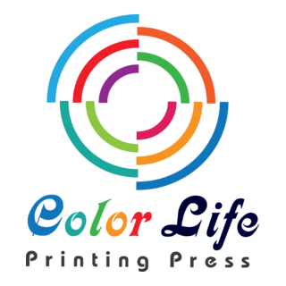 Color Life Print Logo PNG Vector