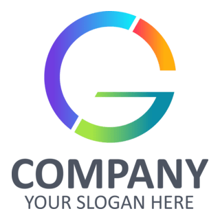 Colorful Letter G Logo PNG Vector