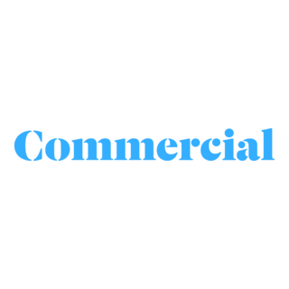 Commercial Type Logo PNG Vector