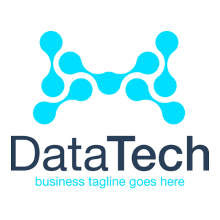 Data Tech Company Logo PNG Vector