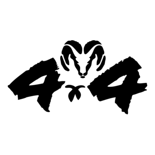 Dodge 4x4 Logo PNG Vector