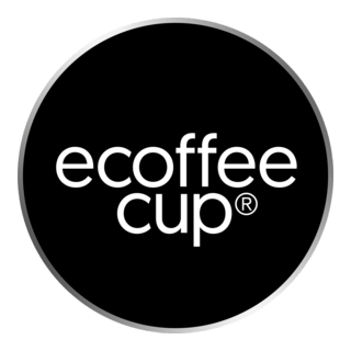 Ecoffee Cup Logo PNG Vector