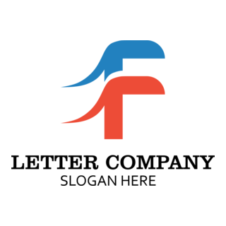 F Letter Company Logo PNG Vector