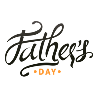 Father's Day Logo PNG Vector