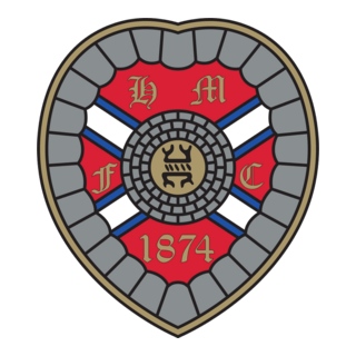 FC Hearts Edinburgh (1980's) Logo PNG Vector