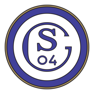 FC Schalke 04 Gelsenkirchen (1950's) Logo PNG Vector
