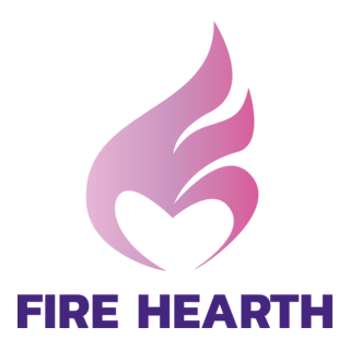 Fire Hearth Logo PNG Vector