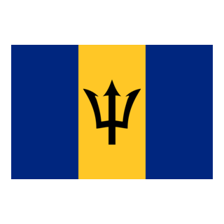 Flag of Barbados Logo PNG Vector