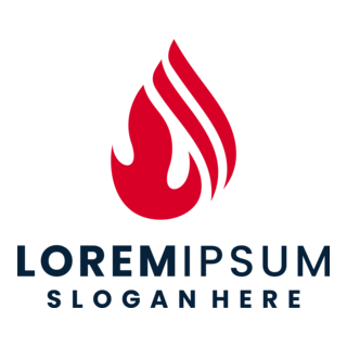 Flame Company Logo PNG Vector