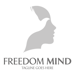 Freedom Mind Beauty Logo PNG Vector