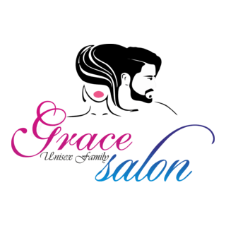 Grace Unisex Family Salon Logo PNG Vector