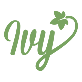 Green Ivy Leaf Logo PNG Vector