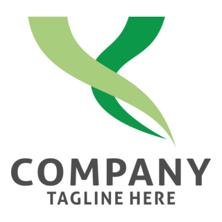 Green Modern Letter Y Company Logo PNG Vector