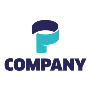 Green P Letter Logo PNG Vector