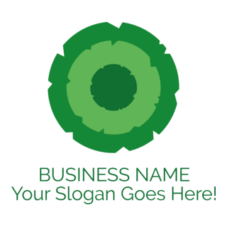 Green Target Company Logo PNG Vector
