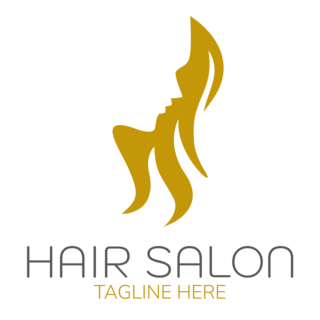 Hair Salon Logo PNG Vector