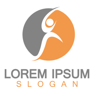 Happy Human Logo PNG Vector