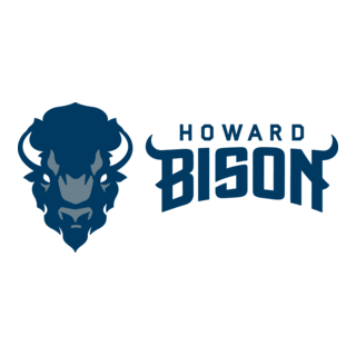 Howard Bison Logo PNG Vector