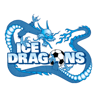 Ice Dragons Soccer Logo PNG Vector