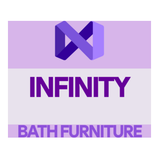 Infinity Bath Furniture Logo PNG Vector
