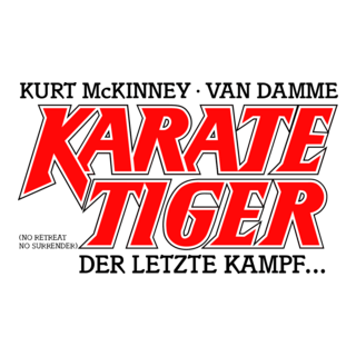 Karate Tiger Logo PNG Vector