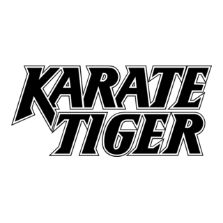 Karate Tiger Logo PNG Vector