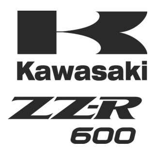 kawasaki ZZR 600 Logo PNG Vector