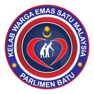 KELAB WARGA EMAS SATU MALAYSIA Logo PNG Vector