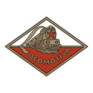 Locomotiva București (1950's) Logo PNG Vector
