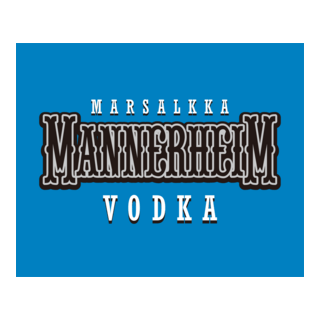 Marsalkka Mannerheim Vodka Logo PNG Vector