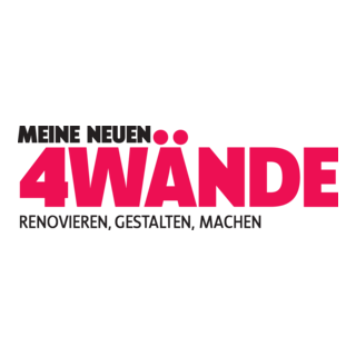 Meine Neuen 4 Wände Logo PNG Vector