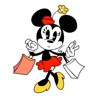 Minnie Shopping Logo PNG Vector