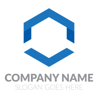 Modern Tech Company Shape Logo PNG Vector