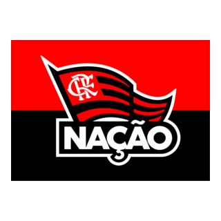 NAÇÃO RUBRO NEGRA Logo PNG Vector