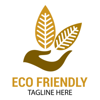 Natural Leaf on the Head Logo PNG Vector