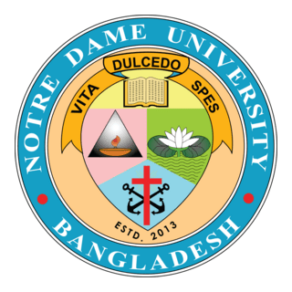 Notre Dame University Bangladesh Logo PNG Vector