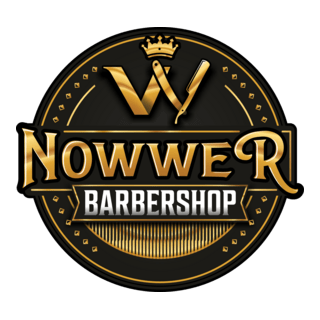 NOWWER BARBERSHOP Logo PNG Vector