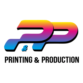 P&P Printing Production Logo PNG Vector