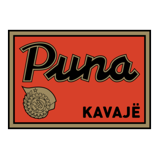 Puna Kavajë (1950's) Logo PNG Vector