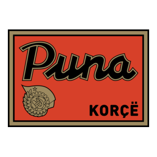 Puna Korçë (1950's) Logo PNG Vector