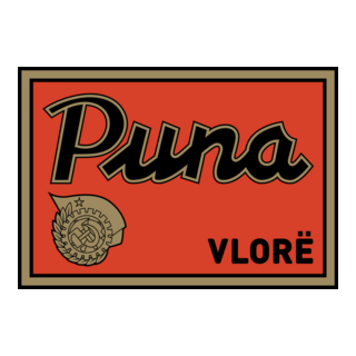 Puna Vlorë (1950's) Logo PNG Vector
