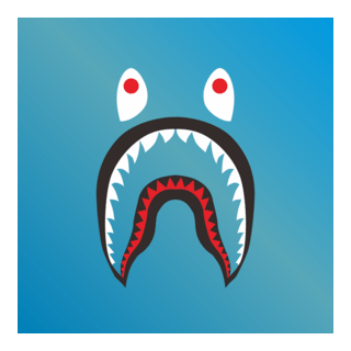 shark bape Logo PNG Vector