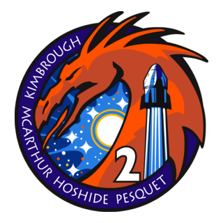 SpaceX Crew-2 Logo PNG Vector