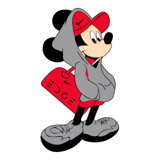 Sport Mickey Nike Logo PNG Vector