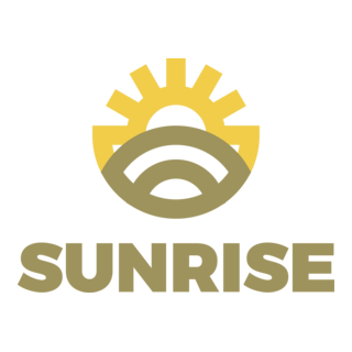 Sunrise Shape Logo PNG Vector