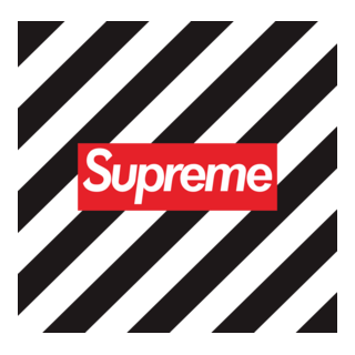 supreme cross line Logo PNG Vector