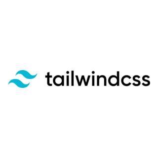 Tailwind CSS Wordmark Logo PNG Vector