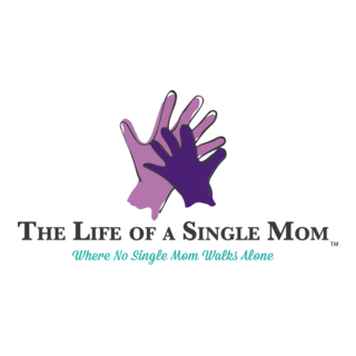 The Life of a Single Mom Logo PNG Vector